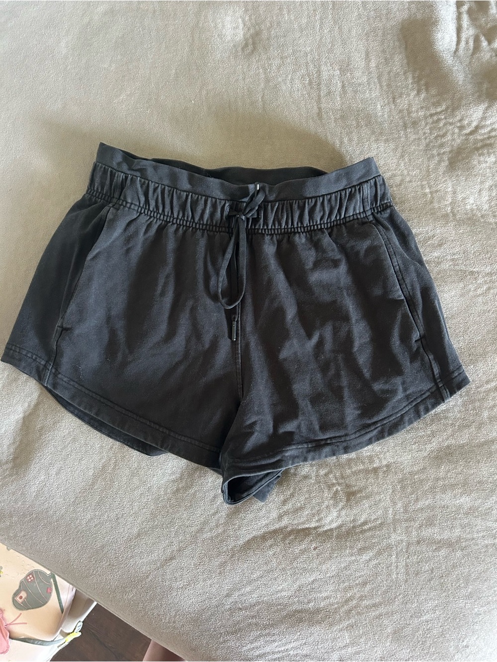 lululemon black Inner Glow Shorts